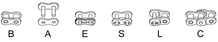 Einzelteile zu Simplex-Präzisions-Rollenkette rostfrei 1.4301