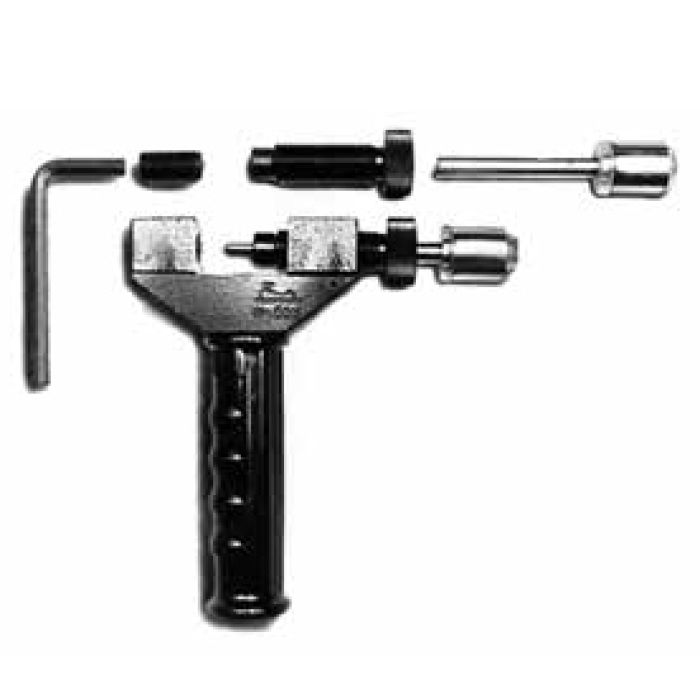 Nietentreiber und Nietwerkzeug fuer Simplex-Rollenketten